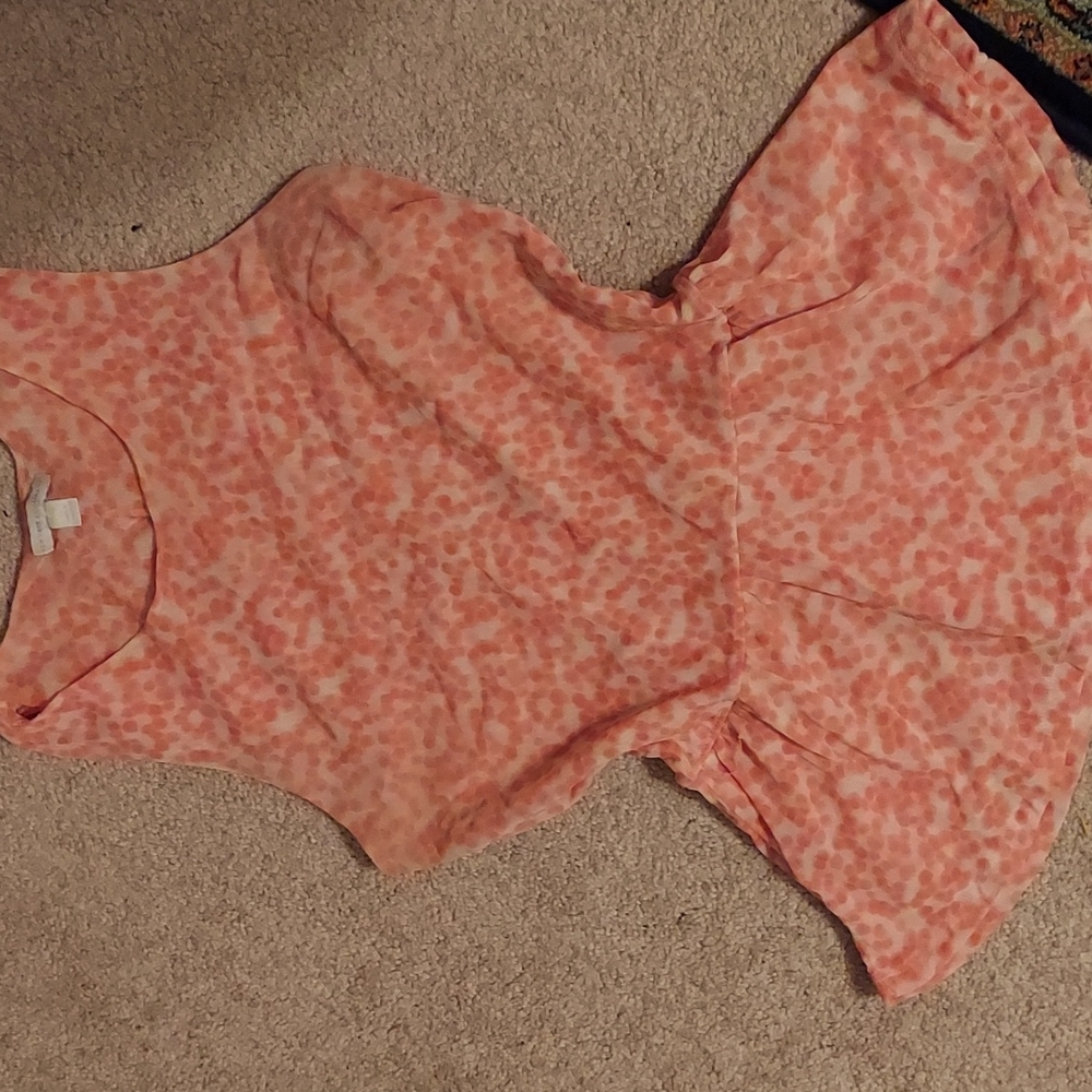 Summery peplum top ~L